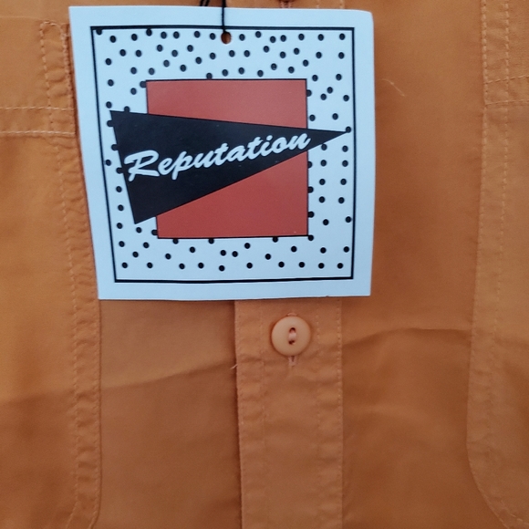 Reputation 100% Silk Shirt .L. - Picture 9 of 9